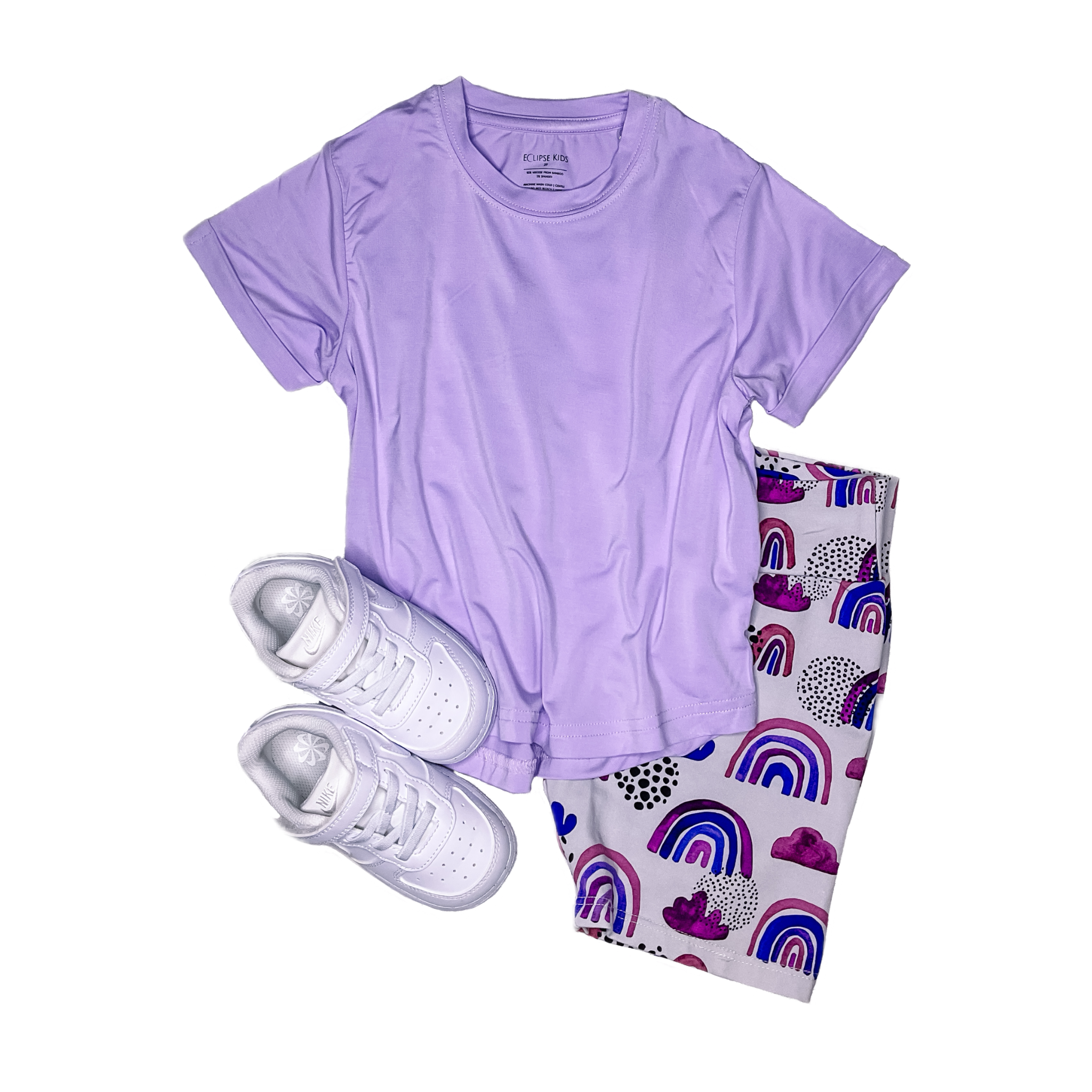 Bamboo Tee - Pastel Lilac