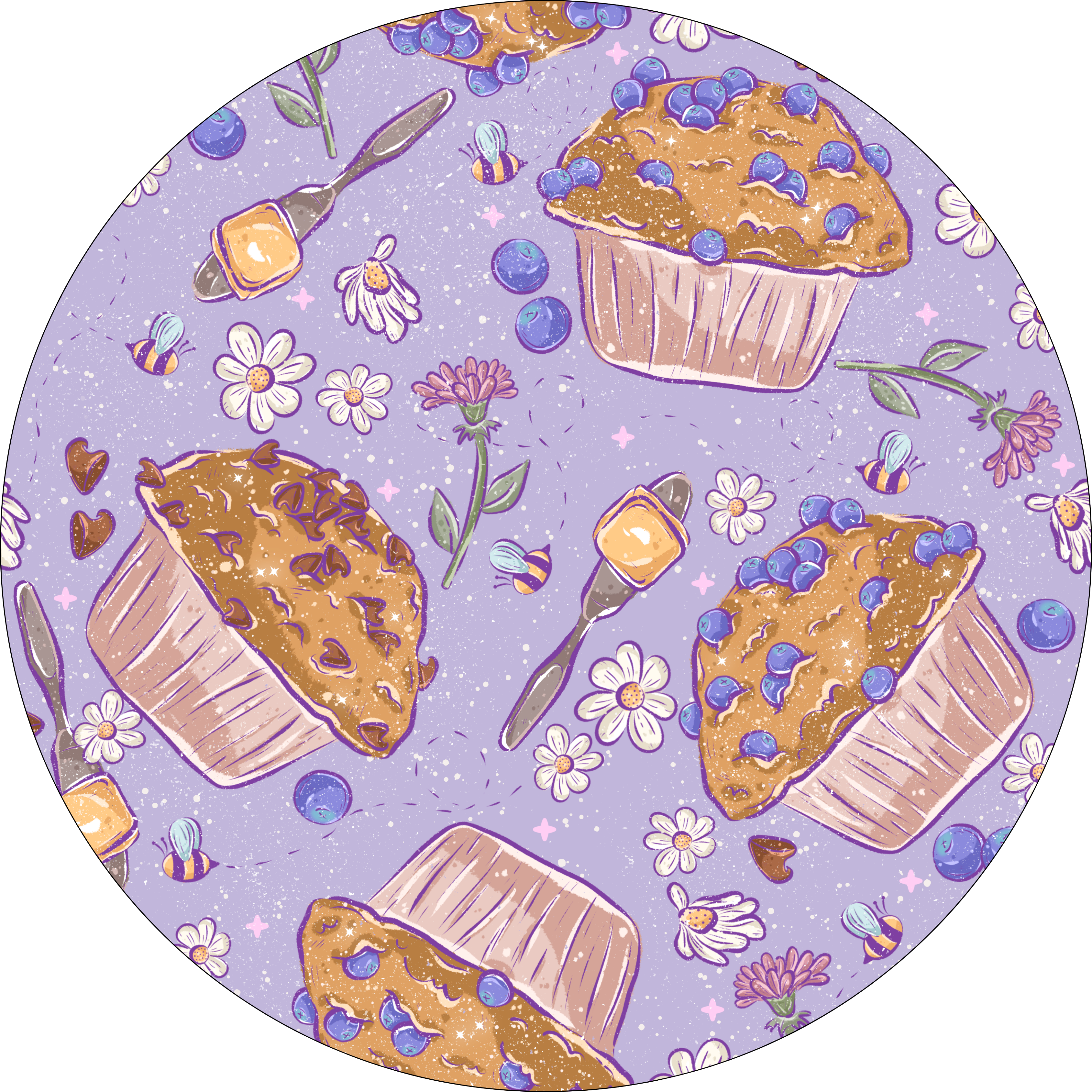 PREORDER - Muffin Magic - Crib Sheet