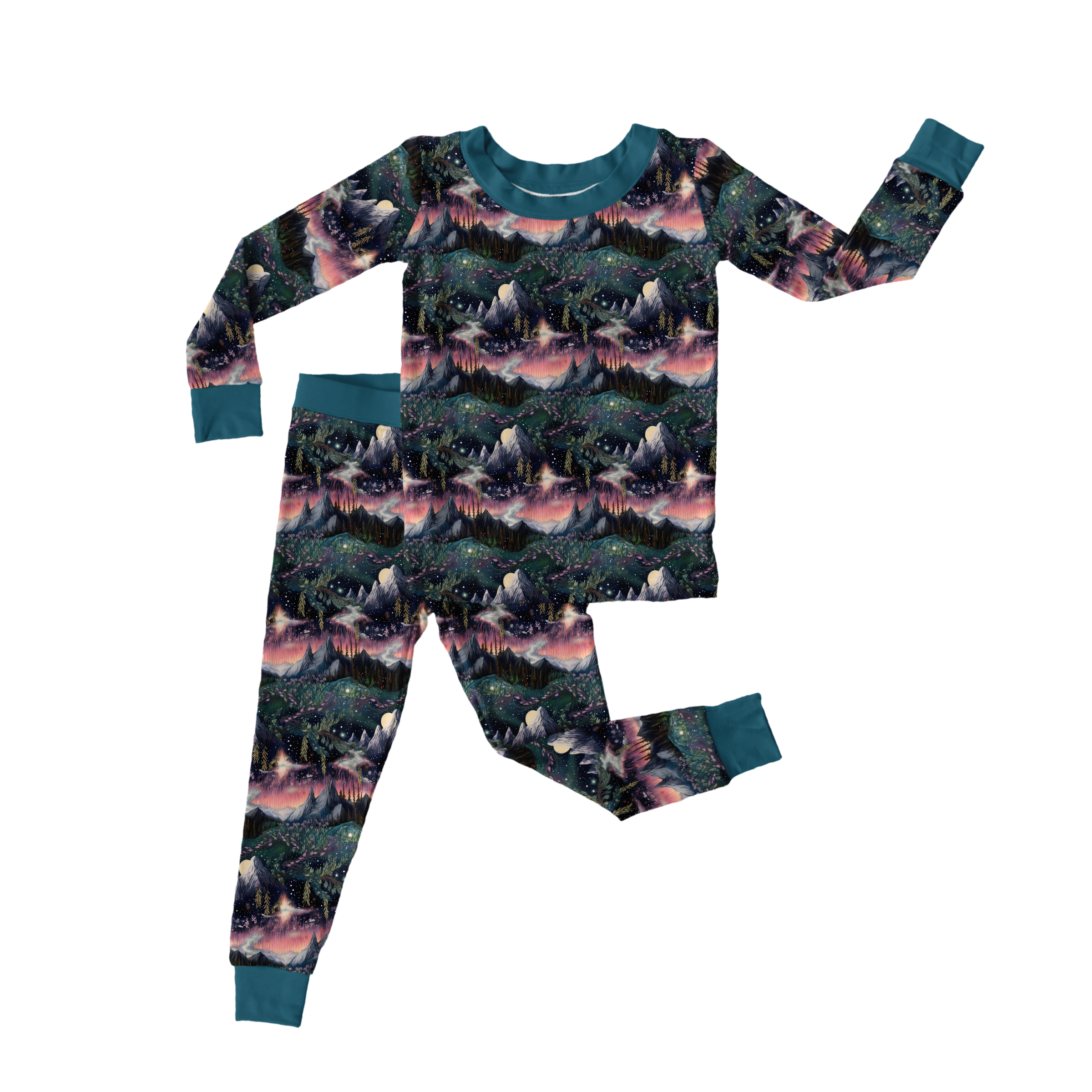 PREORDER - Whimsical Northern Lights- Long Sleeve 2 Piece Set