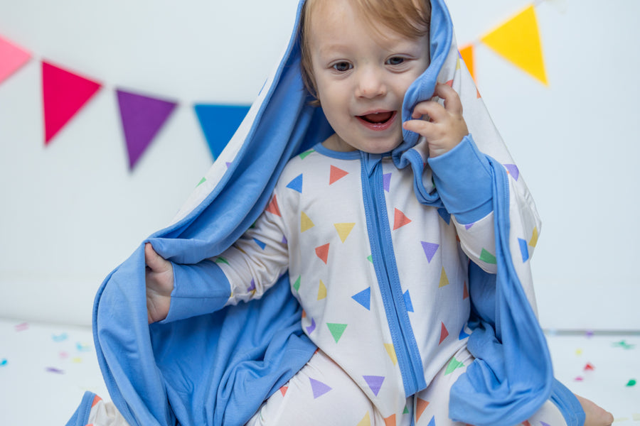 Confetti - Long Sleeve Zipper Romper