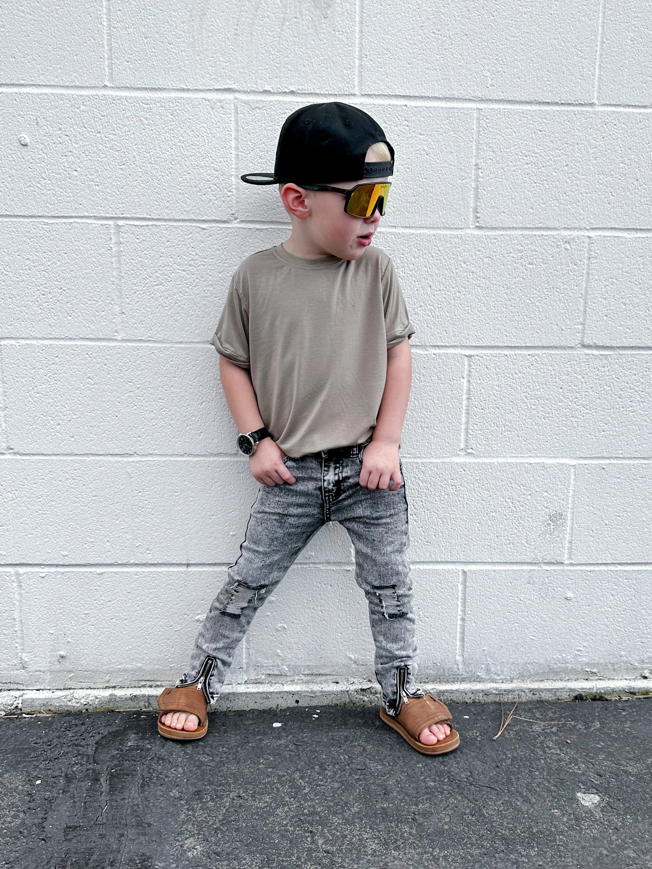 Neutral Bamboo Tee 3-pack (Little Kid)